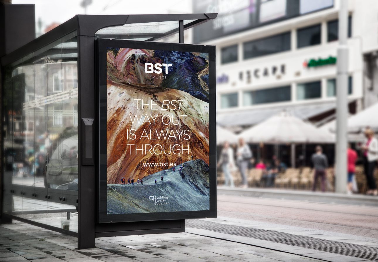 Bus Stop Billboard MockUp