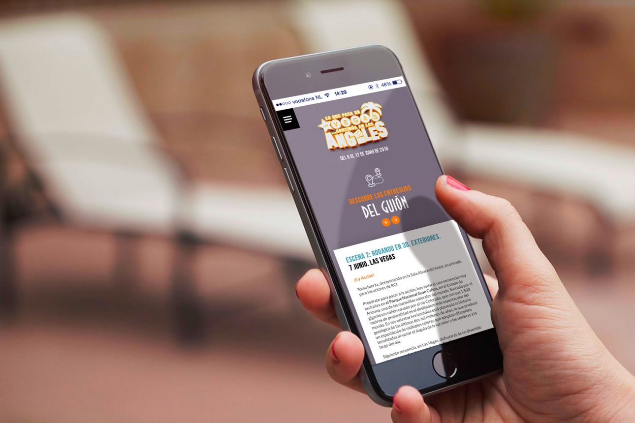 App-Web Las Vegas Los Ángeles RCI