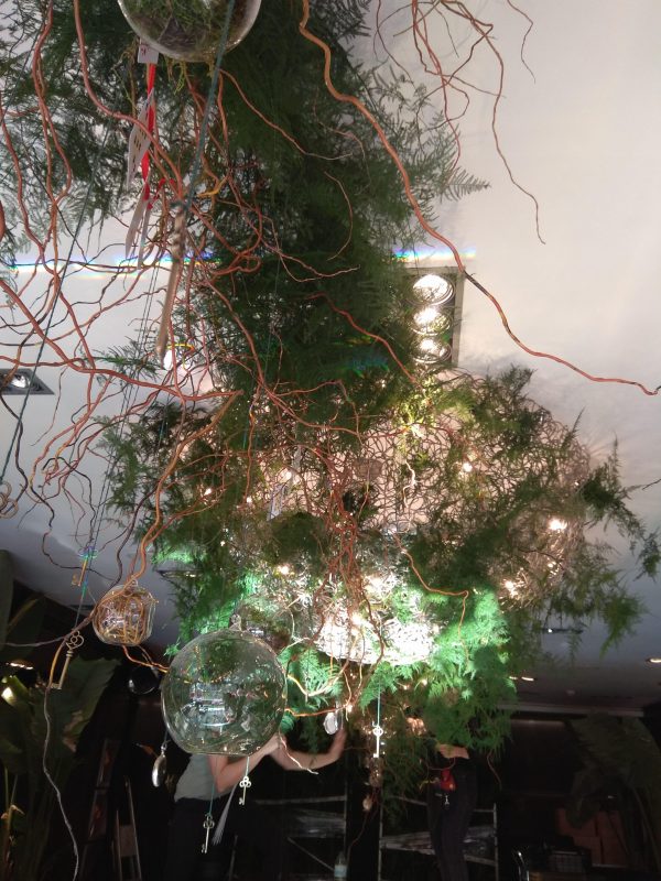 Decoración floral Alicia en el país de las Maravillas