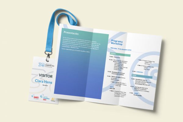 Tríptico Jornada GAES 30 aniversario